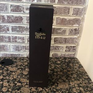 Don Julio 1942 Tequila Gift Box - Dark Brown with Gold Logo